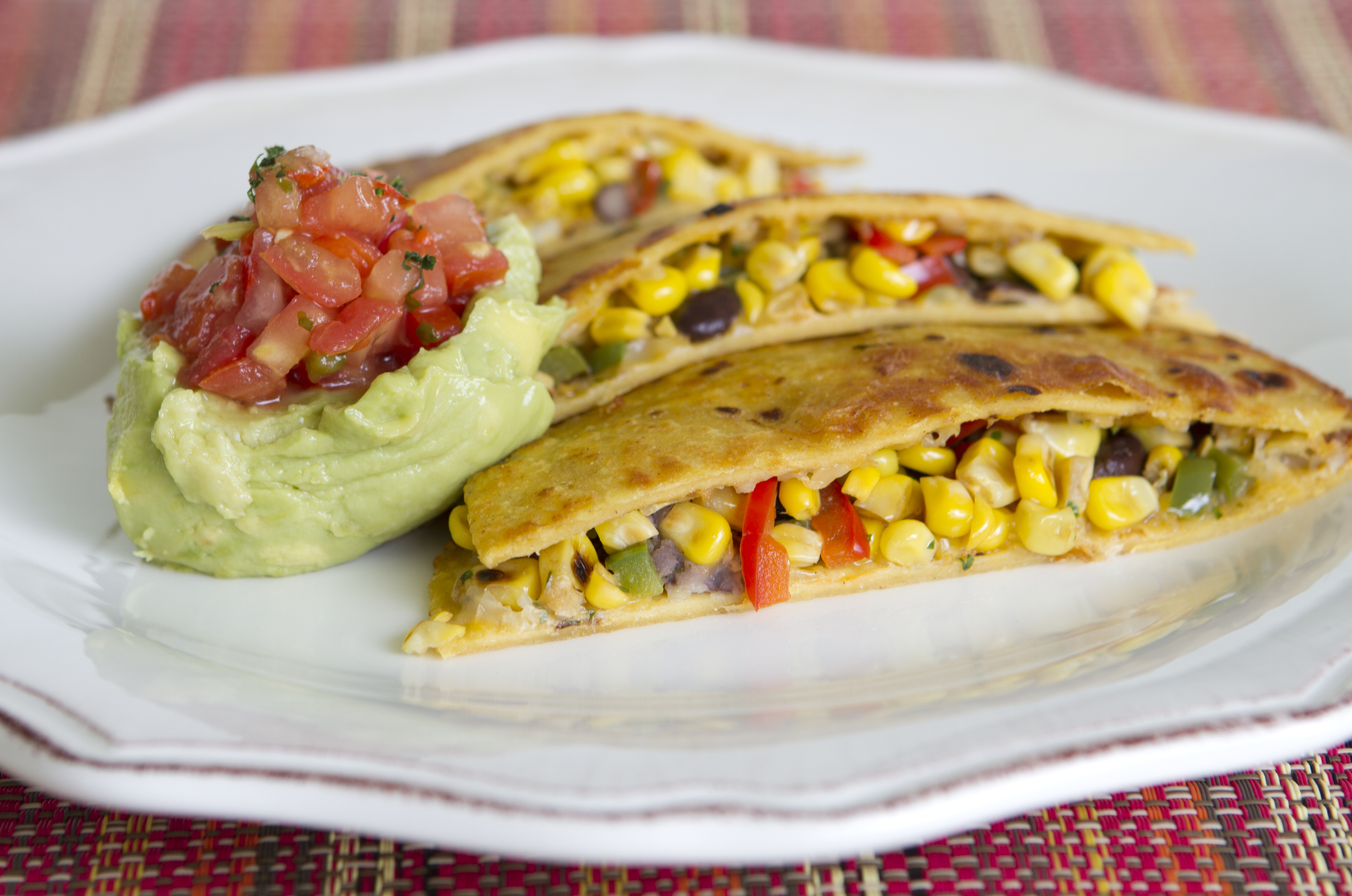 Florida Sweet Corn and Jack Cheese Quesadilla : Fresh From Florida