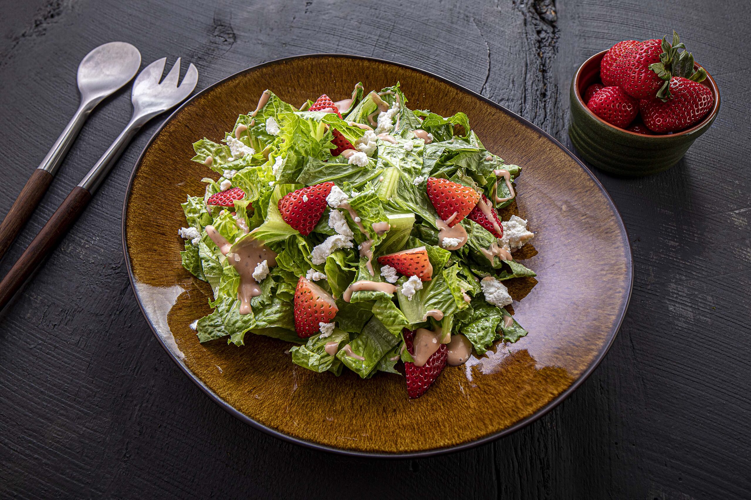 Florida Romaine and Strawberry Salad : Fresh From Florida